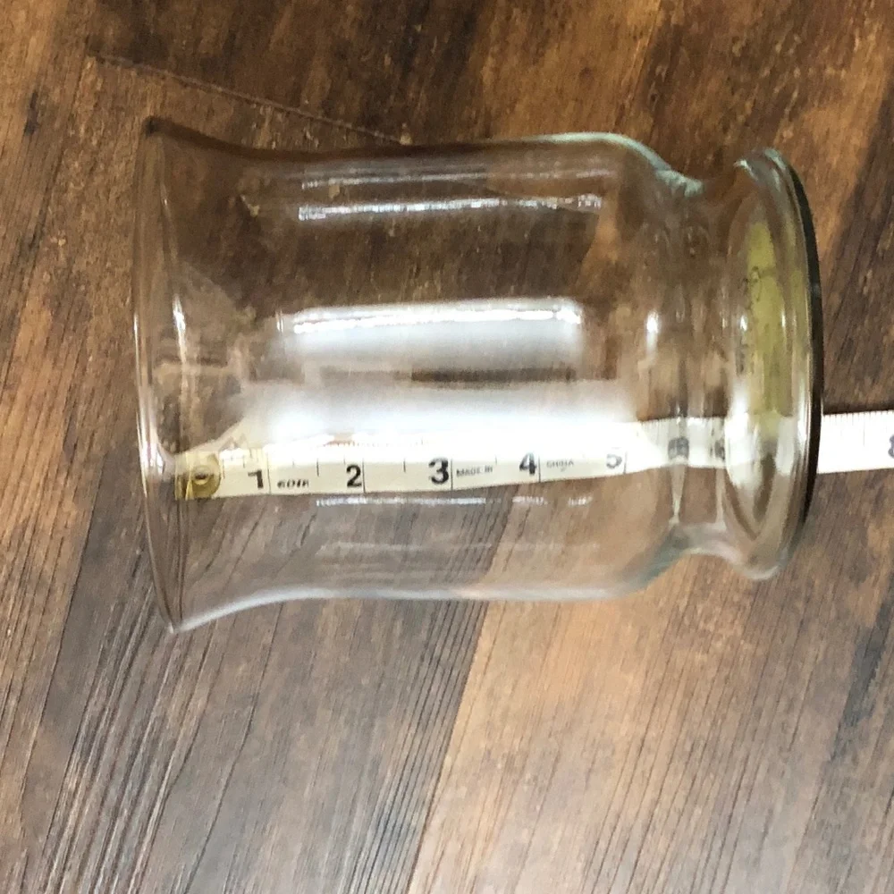 Colony Craft 6” Glass Hurricane Vase Candle Holder Clear Crystal Centerpiece NEW - Picture 4 of 8